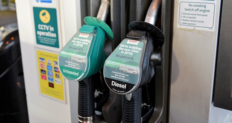 Diesel and Petrol pumps